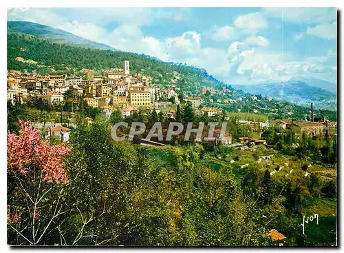 Cartes postales moderne Couleurs et Lumiere de France La Cote d'Azur miracle de la nature Grasse Alpes Maritimes Vue gen