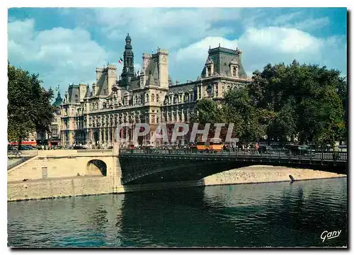 Moderne Karte Paris L'Hotel de Ville