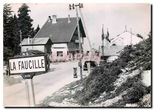 Moderne Karte Col de la Faucille Le sommet du Col