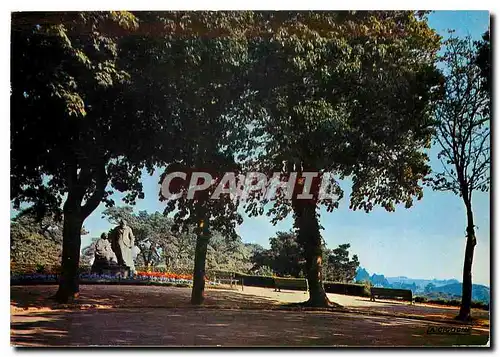 Cartes postales moderne En Cote d'Armor St Brieuc C du N Les Jardins Le monument a Anatole Le Braz