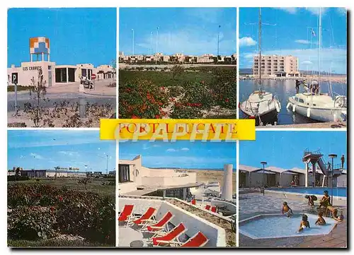 Cartes postales moderne Port Leucate Les Carrats le Port Le Kyklos La Piscine