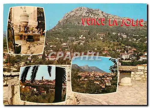 Cartes postales moderne La Cote d'Azur inoubliable Vence la Jolie