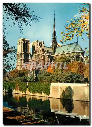 Moderne Karte Couleurs et Lumiere de France Paris Notre Dame