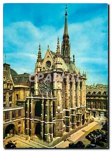 Moderne Karte Couleurs et Lumiere de France Paris La Sainte Chapelle