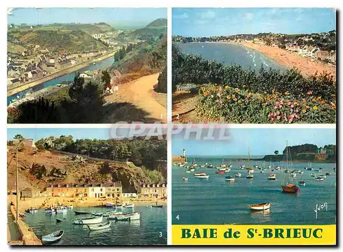 Cartes postales moderne Couleurs et Lumiere de France La Brelagne Baie de Saint Brieuc C du N