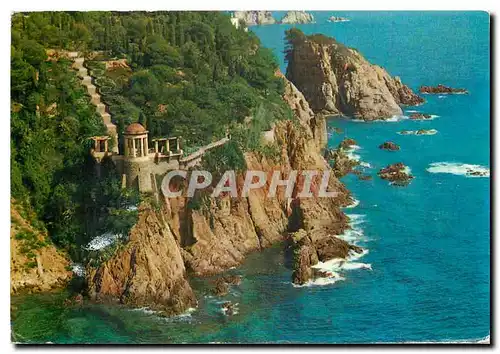 Cartes postales moderne Costa Brava Blanes Vue partielle du Jardin botanique