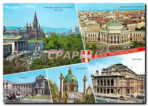 Cartes postales moderne Vienne et ses Sompt Jeux Monuments
