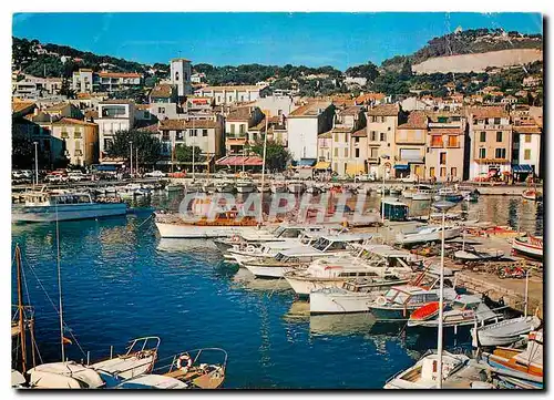 Moderne Karte Cassis B du Rh Le Port