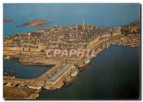 Cartes postales moderne Saint Malo Ille et Vilaine Vue generale de la cite