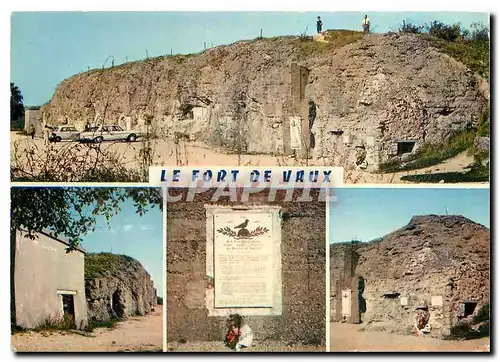 Cartes postales moderne Le Fort de Vaux Meuse le Fort de Vaux l'entree du Fort Plaque Commemorative