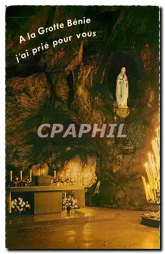 Cartes postales moderne Lourdes la Grotte Miraculeuse