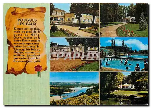 Cartes postales moderne Pougues les Eaux Nievre