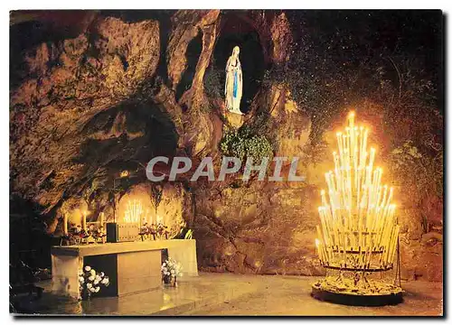 Cartes postales moderne Lourdes la Grotte Miraculeuse