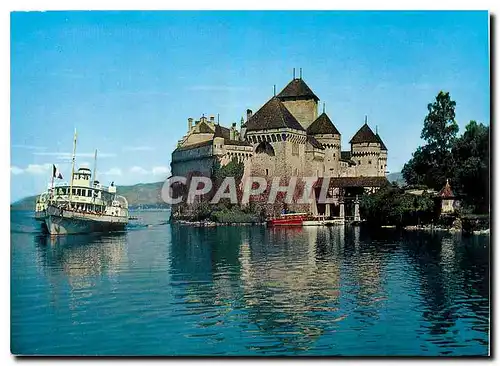 Cartes postales moderne Chateau de Chillon