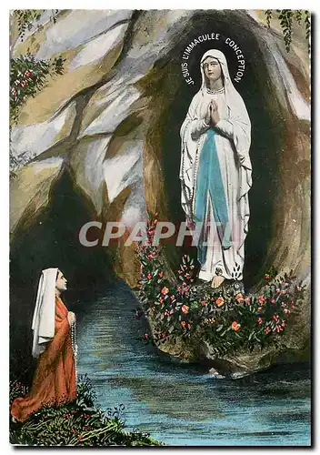 Cartes postales moderne Lourdes l'Apparition