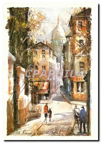 Cartes postales moderne Paris Paris Sacre C�ur Montmartre