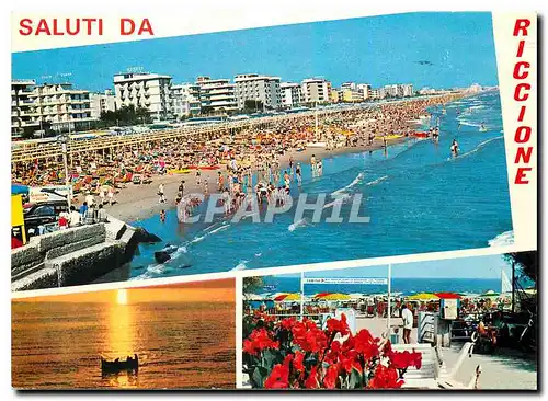 Cartes postales moderne Saluti Da Riccione