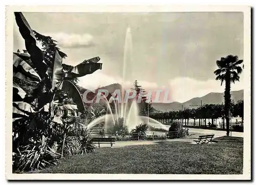 Cartes postales moderne Lugano Giardini Pubblici