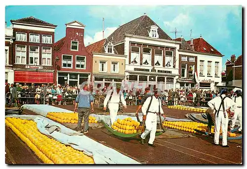 Cartes postales moderne Holland tous les vendredis l'evenement de premier interet dans la ville d'Alkmaar c'est le March