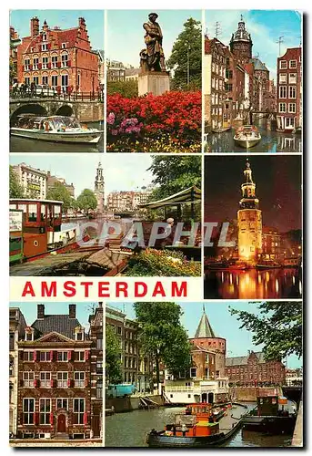 Moderne Karte Amsterdam Holland