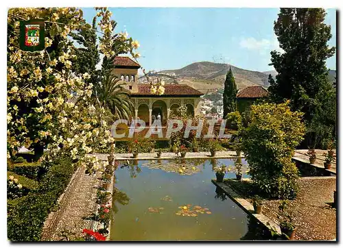 Cartes postales moderne Granada Alhambra Jardins du Partal