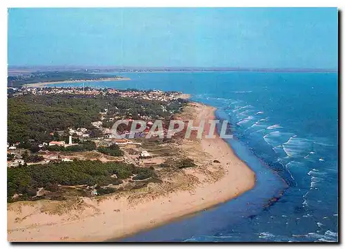 Cartes postales moderne Cote de Lumiere Cote de Fleurs La Tranche sur Mer Vendee Vue generale et la Plage