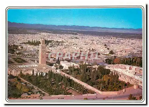 Cartes postales moderne Marrakech Vue generale