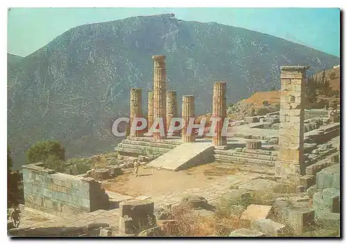 Cartes postales moderne Delphes Vue du Temple d'Apollon