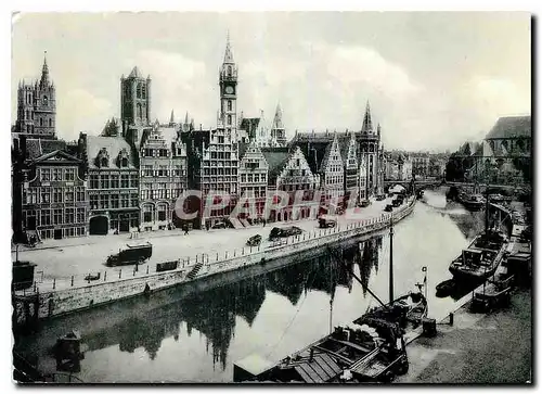 Cartes postales moderne Gand Quai aux Merbes