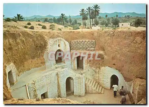 Cartes postales moderne Sud Tunisien Matmata Habitation Traditionelle