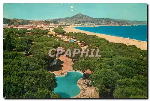 Cartes postales moderne Costa Brava Blanes Vue generale et Plage