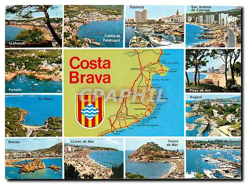 Cartes postales moderne Costa Brava