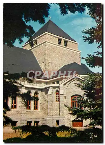 Moderne Karte La Bretagne en Couleurs Abbaye Saint Michel Kergonan Plouharnel