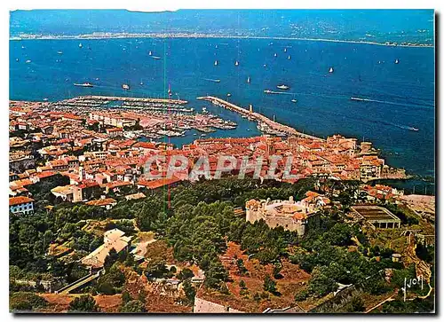 Cartes postales moderne Couleurs et Lumiere de France La Cote d'Azur Saint Tropez Var La Citadele la Ville et le Port