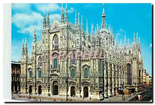 Moderne Karte Milano Le Dome