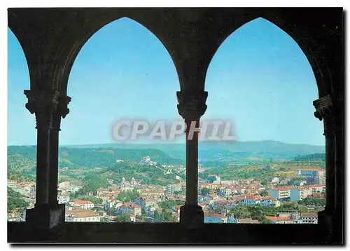 Cartes postales moderne Leiria Portugal Vue du Chateau