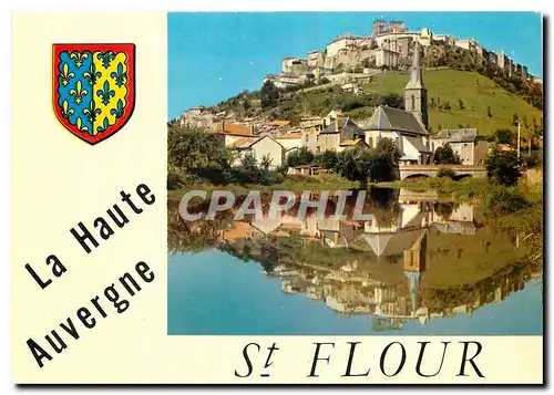 Cartes postales moderne La Haute Auvergne Saint Flour Reflet sur le Lander