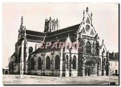 Moderne Karte Bourg L'Eglise de Brou