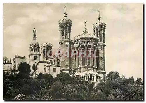 Cartes postales moderne Lyon Les Tours de N D de Fourviere