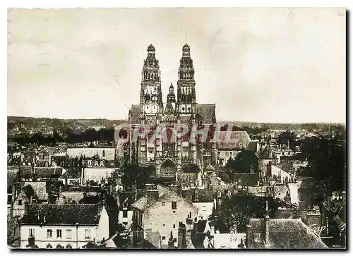 Cartes postales moderne Tours La Cathedrale St Gatien