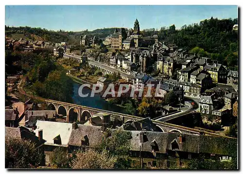 Cartes postales moderne Uzerche Correze La Perle du Limousin Sur les bords de la Vezere Vue generale