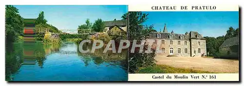 Cartes postales moderne Chateau de Pratulo Castel du Moulin Vert