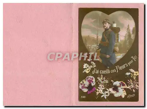 Cartes postales Soldat Militaria