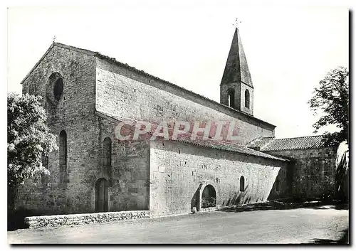 Cartes postales moderne Le Thoronet Var L'Abbaye L'Eglise vue du Sud Ouest