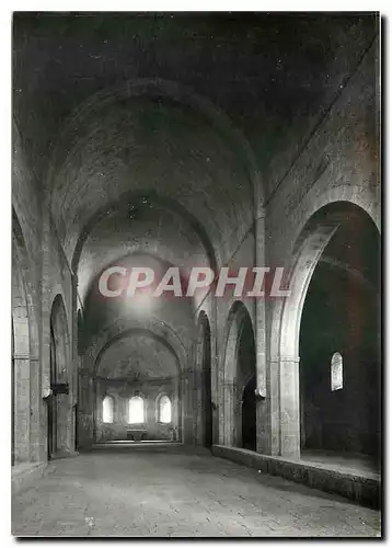 Cartes postales moderne Le Thoronet Var L'Abbaye La Nef de l'Eglise vue de l'Ouest