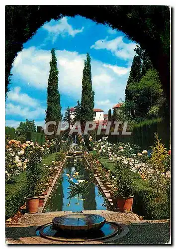 Cartes postales moderne Granada Vue generale de L'Estuaire dans les Jardins Inferieurs