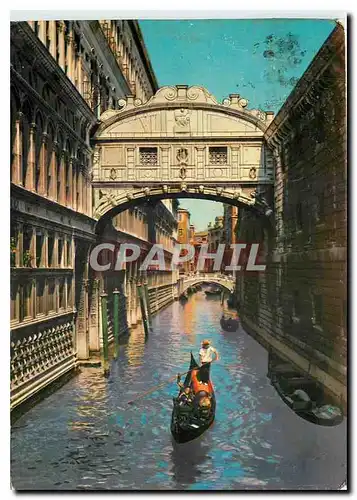 Cartes postales moderne Venezia Le pont des soupirs