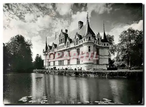 Cartes postales moderne Azay le Rideau I et L Le Chateau Ensemble au Sud Est