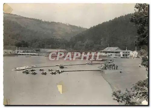 Cartes postales moderne L'Auvergne Pittoresque et Touristique Lac Chambon La Plage Manege nautique