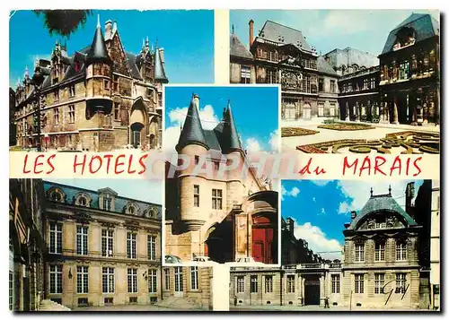 Cartes postales moderne Paris et ses Merveilles Les Hotels du Marais